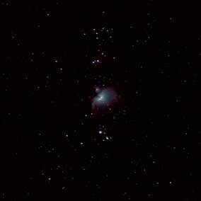 Image of the Orion Nebula in the Orion Constellation